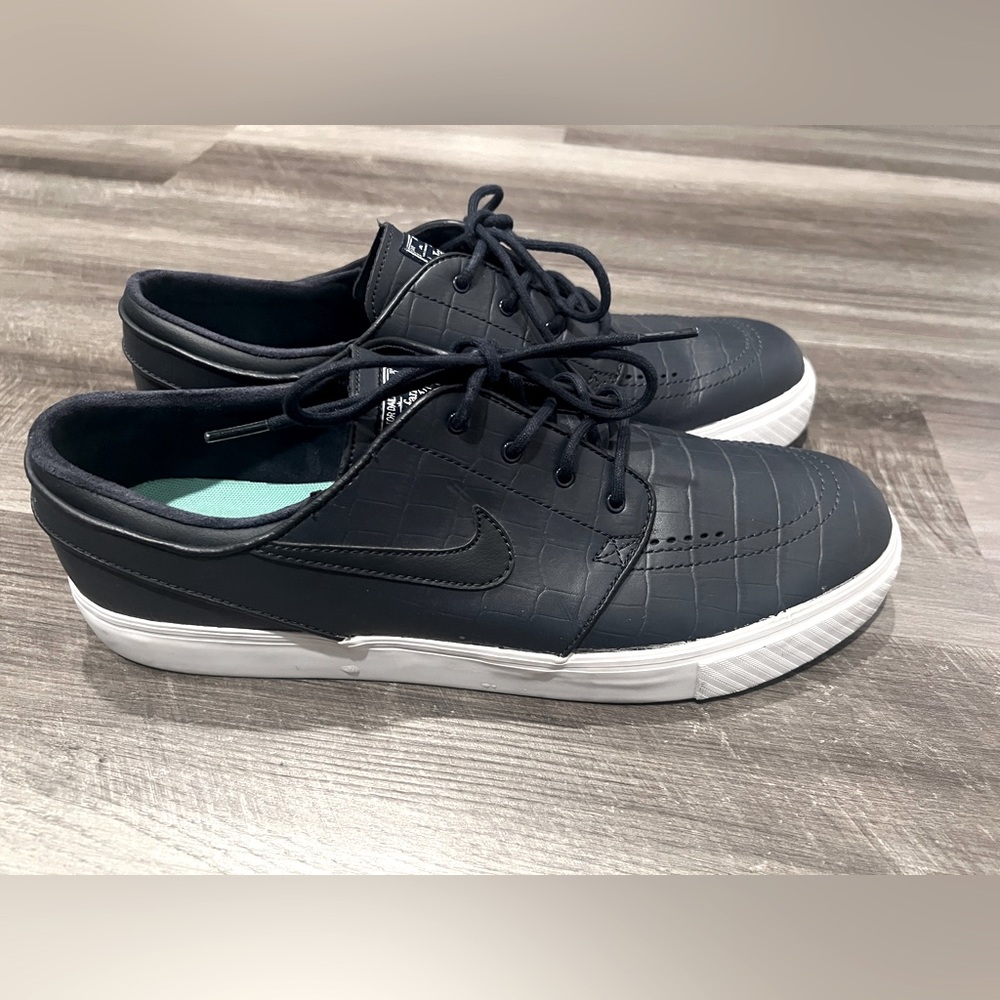 Men’s Nike SB Zoom Stefan Janoski Blue Croc Gator Size 13